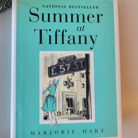 Summer at Tiffany Book ~  1940s True Story New York City ~ Fun Read Cute Display - Picture 2 of 16